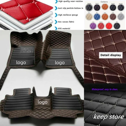 For Mazda 3 5 6 Car Floor Mats Luxury Custom Carpets Auto Liner Pads Waterproof - Imagen 32 de 42