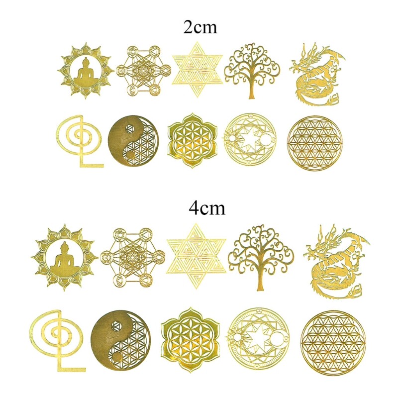 Orgonite Sticker Resin Sticker Art Supplies DIY Epoxy-image