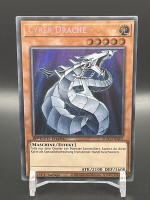 YUGIOH! Cyber Drache SGX1 DEG01/ Secret Rare/ Near Mint/ Deutsch/ 1. Auflage