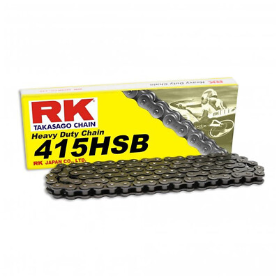 RK Heavy Duty Chain For Motorcycle Motorbike Alloy Steel 415HSB X 112
