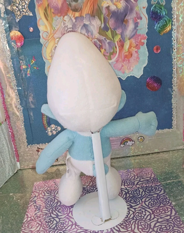 🦄Nanco / The Smurfs / "Brainy Smurf" with Black Glasses '2010 15” Plush! - Image 2 of 4
