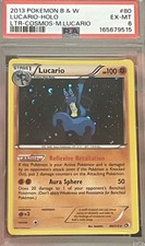 Lucario 80/113 Legendary Treasures Promo Cosmos Holo ✨ LOW POP ✨ PSA 6 ✨ on eBay