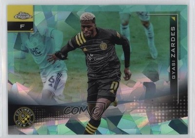 2021 Topps Chrome MLS Sapphire Aqua 39/99 Gyasi Zardes #62 0i7k