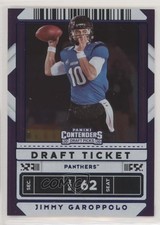 2020 Panini Contenders Draft Picks Ticket Blue Foil Jimmy Garoppolo #50 7l6