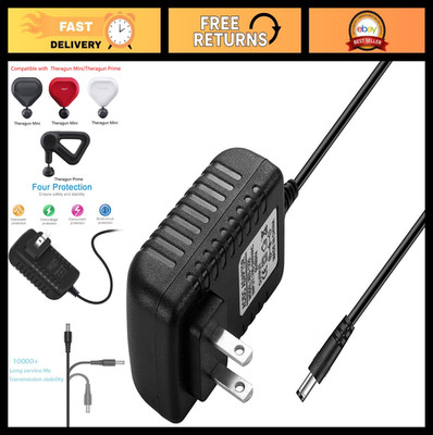 Massage Gun Charger Power Cord AC Adapter for Mini & Prime Models - Compatible P