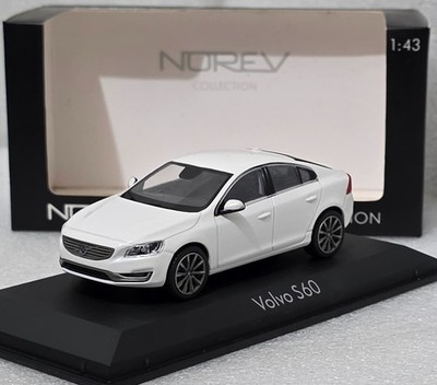 Volvo S60 2013 Crystal White Pearl 1/43 Norev 870010 Diecast Model