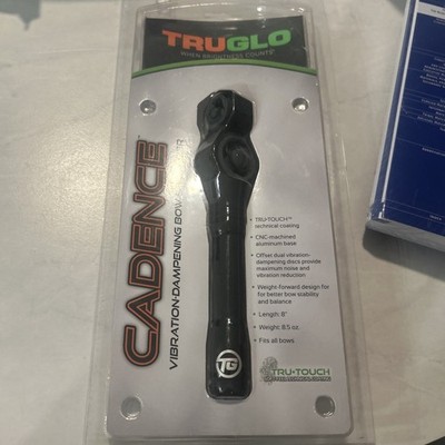 Truglo Cadence Stabilizer 8'' Fits All Bows Standard Threaded Mount Black TG857B