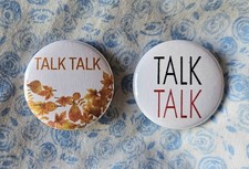 Talk Talk (80s / pop rock / Mark Hollis) two 25mm button badges. Free UK P&P!