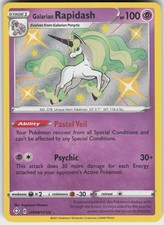 Galarian Rapidash SV048/SV122 Shiny Rare Shining Fates Shiny Vault Holo NM/M on eBay