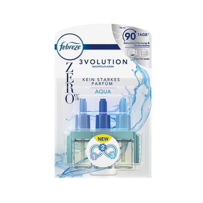 Febreze 3Volution Duftstecker Nachfüllflakon Zero % Aqua Nachfüller