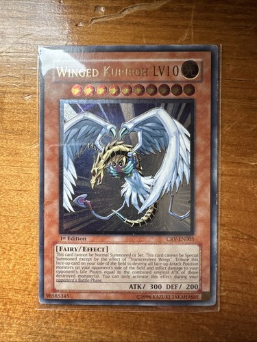 Winged Kuriboh LV10 [Ultimate Rare 1st Edition] CRV-EN005 YuGiOh Cybernetic Revolution card