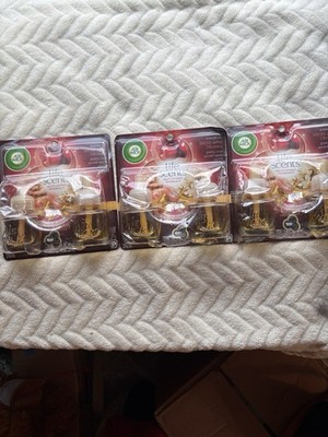 (3) AIR WICK Scented Oil Refill 2 Pack - Spiced Apple Crumble - Life Scents