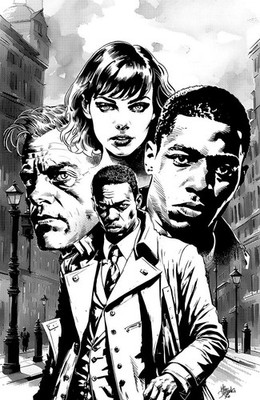 Profane #1E VF/NM; Boom! | Unlockable Variant Deodato B&W - w/Bag+Board