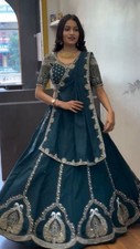 BOLLYWOOD LEHENGA CHOLI NEW PARTY WEAR PAKISTANI DESIGNER BRIDAL INDIAN WEDDING