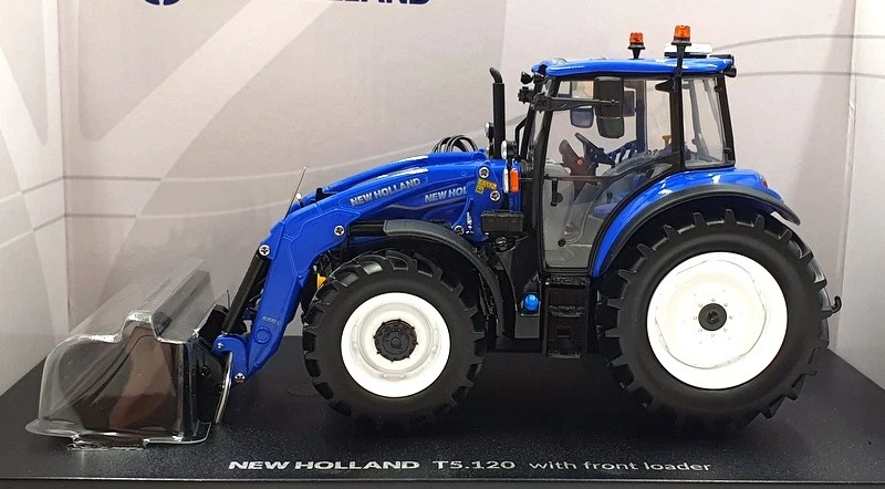 Universal Hobbies escala 1/32 UH6682 New Holland T5.120 DC con cargador frontal 655LU Foto 3 de 4
