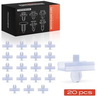 Frankberg 20X NYLON-CLIP Weiß Passend FüR Bmw 5 | 5481FB0046424