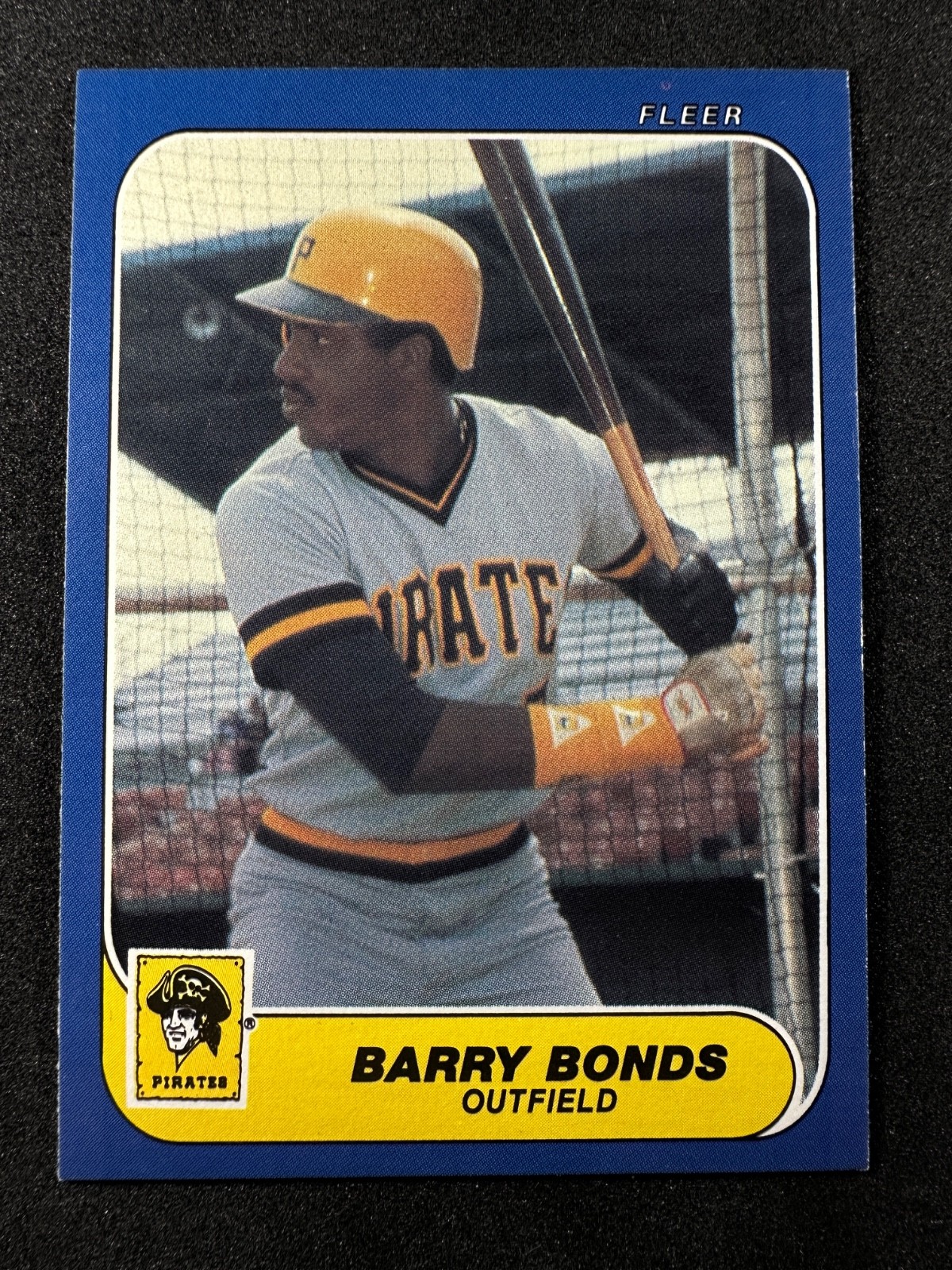 1986 Fleer Update BARRY BONDS Rookie #U-14 HOF PIRATES GIANTS