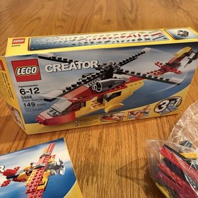 LEGO CREATOR: Rotor Rescue (5866), 99% Complete with Instruction Booklet and Box