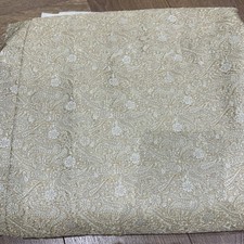 Tessuto oro per cuciture tuta Salwar Kameez abito indiano broccato oro 