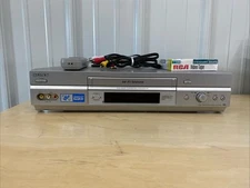 Sony VHS VCR SLV-N750 Hi-Fi  VCR Includes Cable-Remote Tested Works Head cleaned