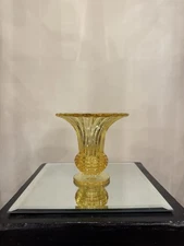 Heisey Sahara 1469 Ridgeleigh Flared Vase