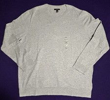 NWOT ALFANI 75 Men's XL Crew Neck Pullover Nylon Blend L/S Sweater Sweatshirt