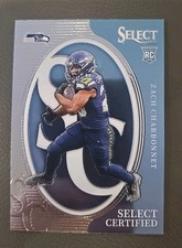 2023 Panini Select - Select Certified Rookies Zach Charbonnet #CRO-ACH (RC)
