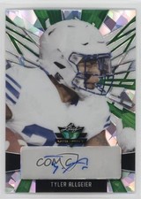 2022 Leaf Valiant Portrait Green Crystals /30 Tyler Allgeier #PA-TA1 Auto 17hx