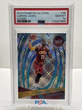 2016-17 Panini Revolution - LeBron James #46 Cosmic  SN#60/100 PSA 10