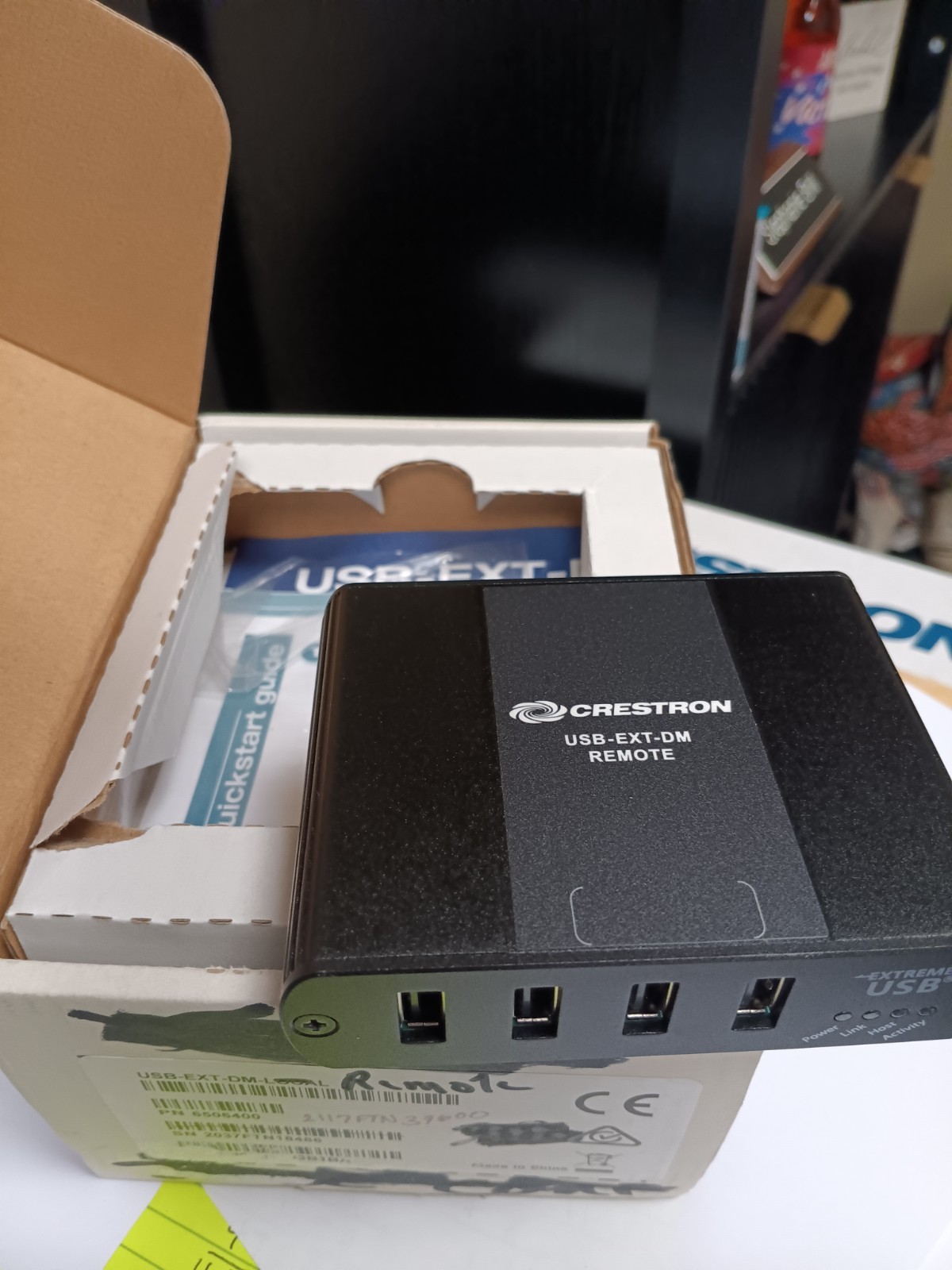 Crestron USB-EXT-DM-REMOTE USB Extender Remote 6506401 – New No Original Box-image