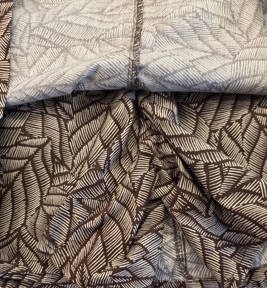 White Stag Golf Running Skort Ladies 14 Brown Tropical Print - Image 3 of 4