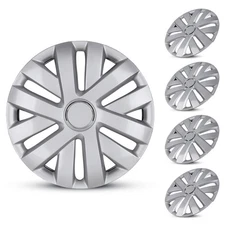 15" Hubcaps Set of 4,15 inch Universal Wheel Rim Cover Replacement