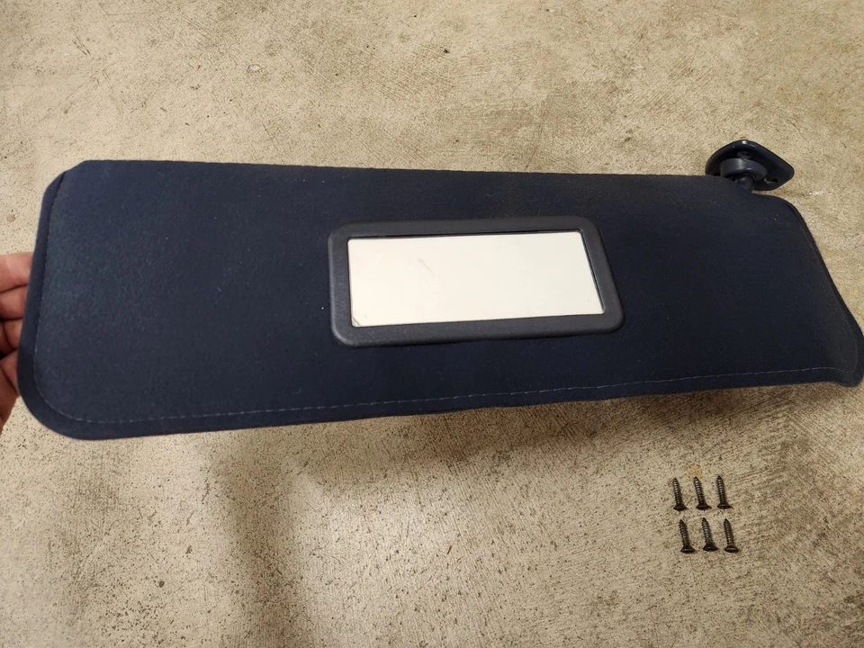 Chevy GMC GMT400 1988-1998 C/K 1500 2500 3500 par de parasoles azul Foto 2 de 4