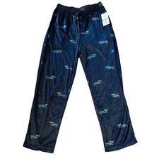 NWT Perry Ellis  Men’s Large Navy Blue Pajama Pants Soft Touch Pickup W Tree