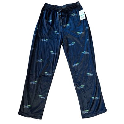 NWT Perry Ellis  Men s Large Navy Blue Pajama Pants Soft Touch Pickup W Tree