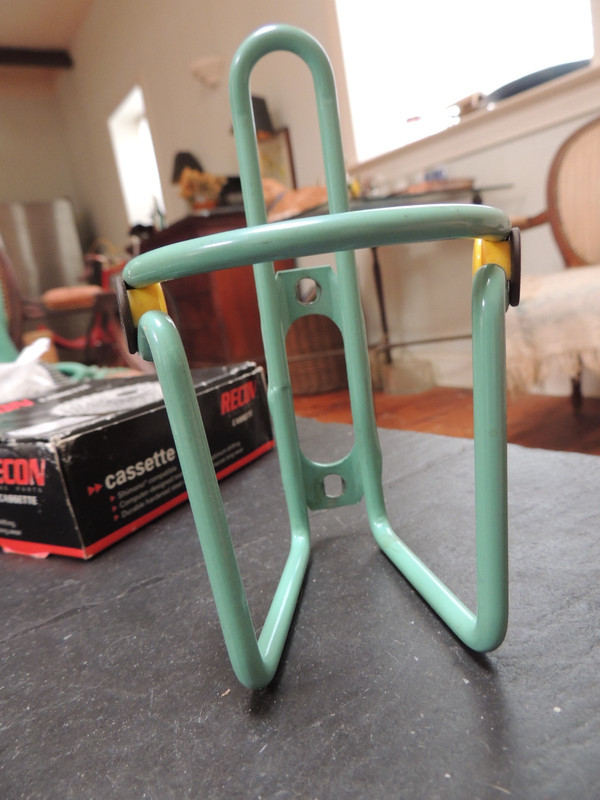 ELITE CIUSSI INOX Lightweight Alloy Tubular Bottle Cage XLNT Celeste Bianchi
