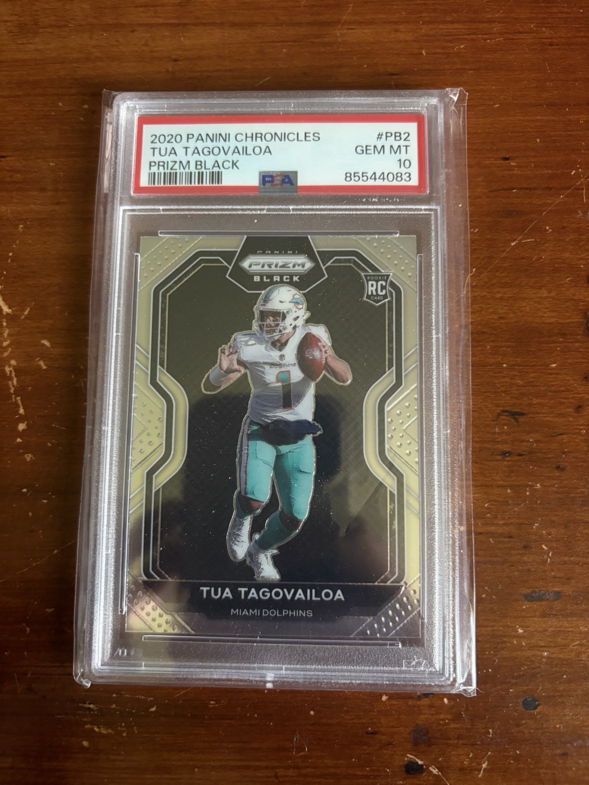 Tua Tagovailoa Panini Chronicles Prizm Black #PB2 Base