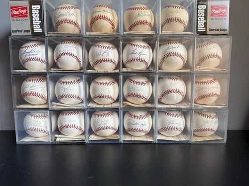 Baseballs, MLB 29 Total All Autographed 26 Different Ones 3 Dupes 28 With Certs
