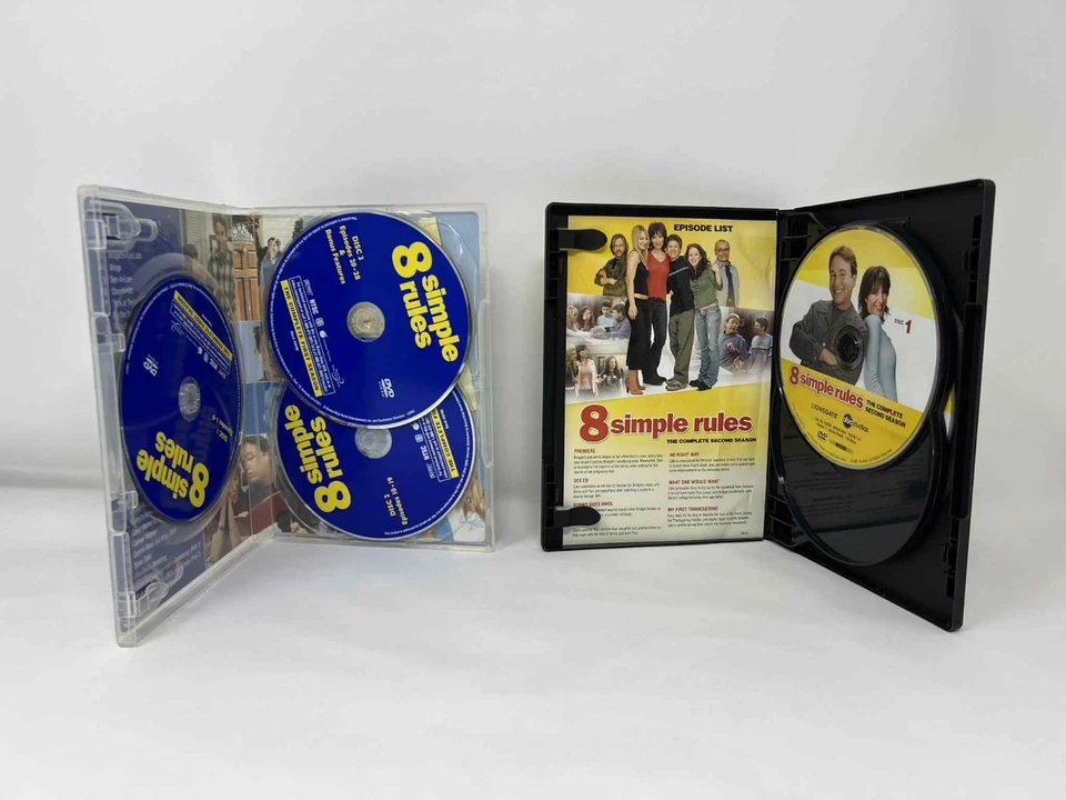 8 SIMPLE RULES SEASONS 1 & 2 DVDs LOT John Ritter TV show OOP - Image 3 of 3