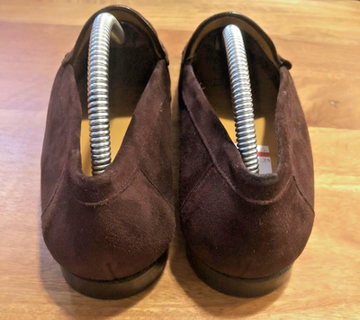 Mezlan -Kelly- Men\'s Dark Brown Suede Slip-Ons Mezlan Suede Brown Dress Shoes for Men for sale | eBay main image 2