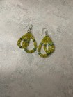 JAY KING EARRINGS SERPENTINE AND TURQUOISE NWOT  — photo 1