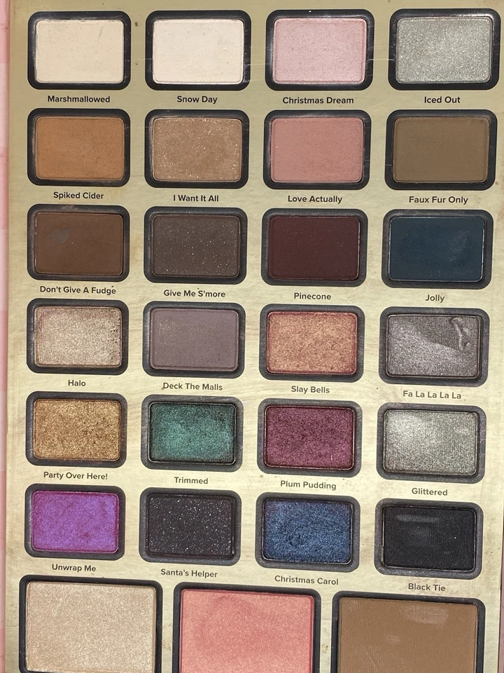 Paleta de sombras de ojos Too Faced Best Year Ever 2018 - Juego de vacaciones descontinuado Foto 2 de 2