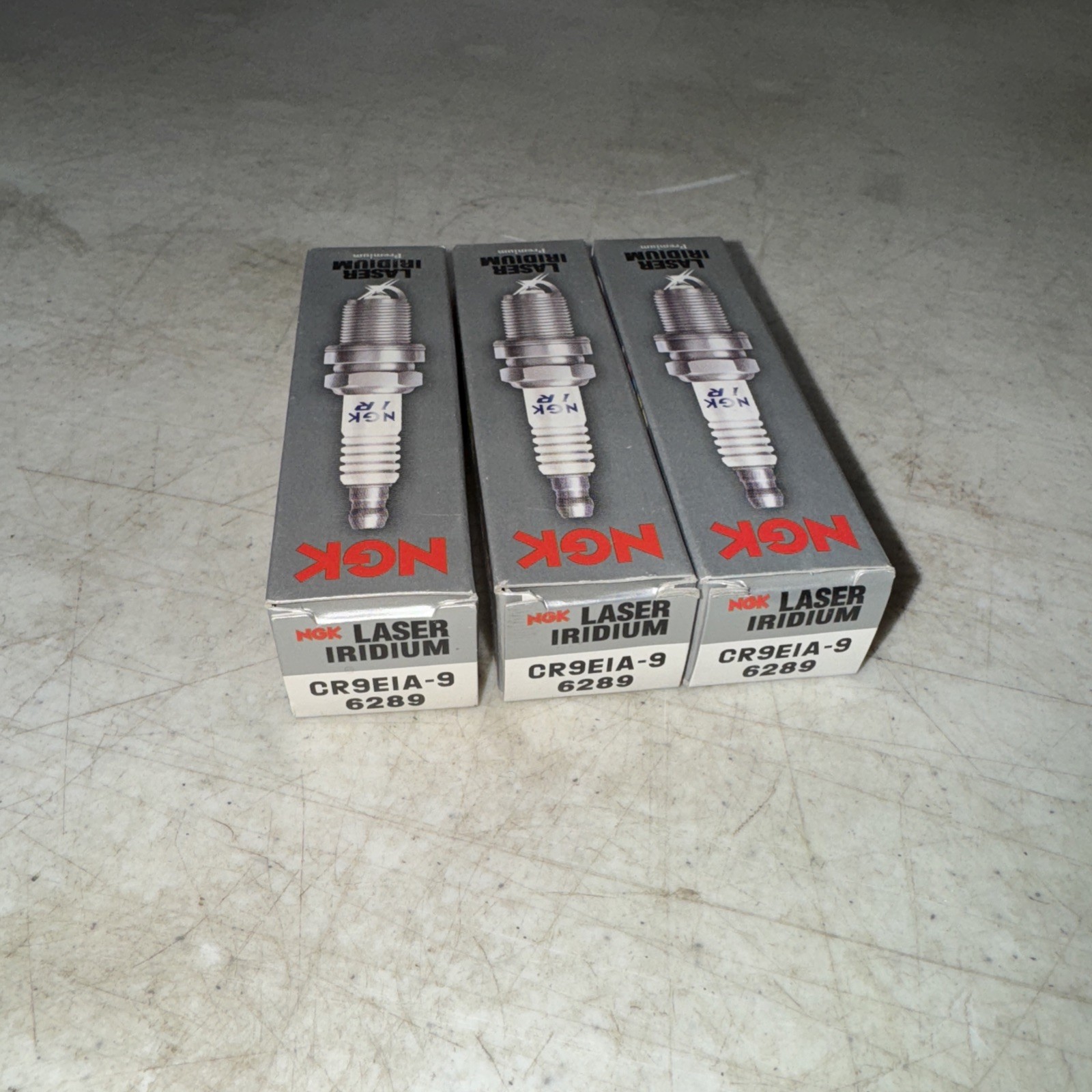 3 NGK CR9EIA-9 6289 Laser Iridium Spark Plug Sparkplug - Premium Quality Brand