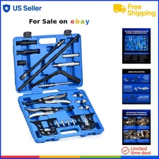 Valve Spring Remover Installer Kit Auto Engine Overhead Valve Spring Compress...