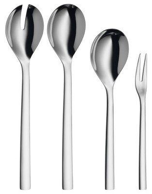 Servier-Set WMF NUOVA LBH 31.20x13.20x3.70 cm silber