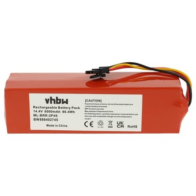 Akku für Xiaomi Roborock Q7 Q702-00 Q7 Q702-00 Q400RR Q8 Max 6000mAh 14,4V