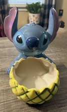 Disney Stitch Ceramic Pineapple Bowl Candy Bowl Decor Dish  Brand New