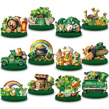 Amyhill 12 Pcs St. Patricks Day Table Decoration St. Patricks Day Centerpiece...