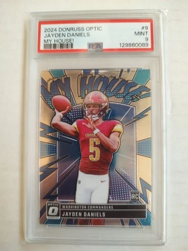 2024 Optic Jayden Daniels - My House - PSA 9