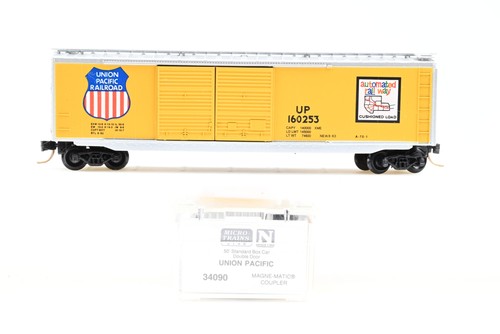 Micro Trains Spur N 34090 Union Pacific 50' Standard Box Car mit Doppeltür #16 | Zustand: Used